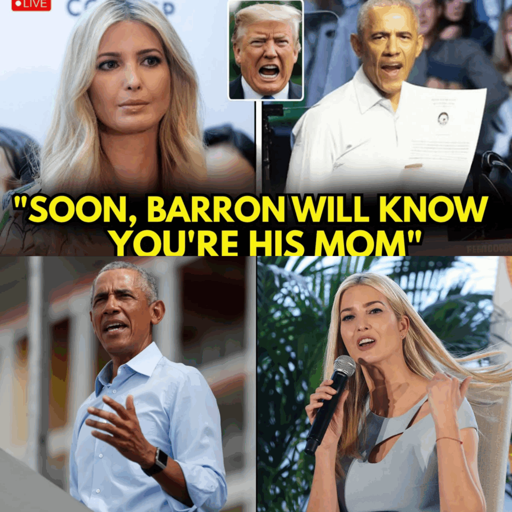 Ivanka Trump Takes a Jab at Obama’s Leadership—His 5-Second Response Leaves Her Speechless!