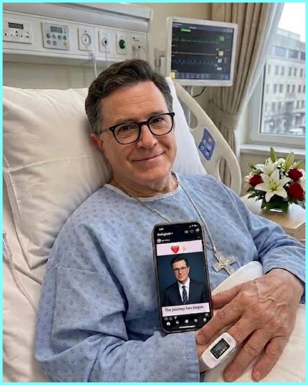 SHOCKING MOMENT: Stephen Colbert BREAKS SILENCE FROM HOSPITAL — A QUIET MESSAGE THAT LEFT FANS HOLDING THEIR BREATH 009