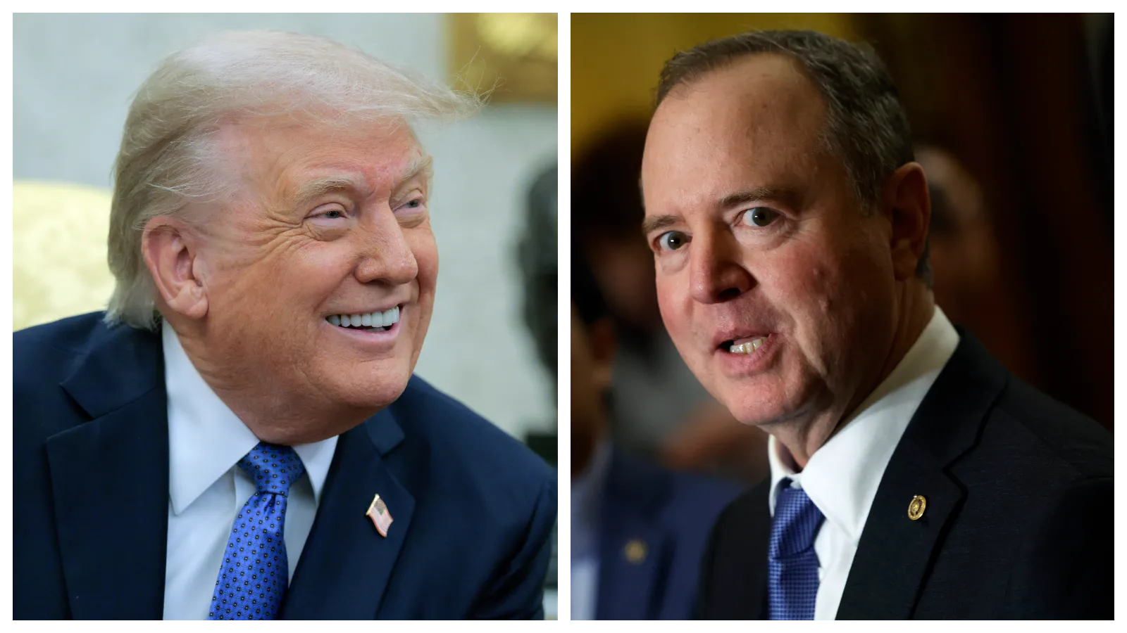 Trump Accuses Senator Adam Schiff of Mortgage Fraud Over Maryland Residence