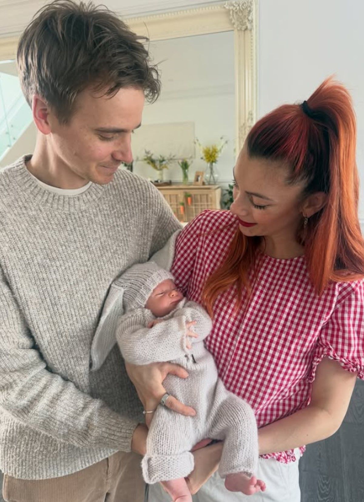 Dianne Buswell and Joe Sugg thrill fans as they mark baby 'first' with adorable snaps