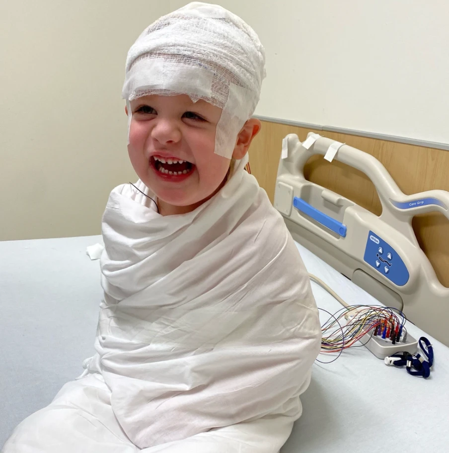"Lillian Rose’s Joyful Journey: From Fragile X Syndrome to Giggles and a Makeshift Mummy Costume" 6023