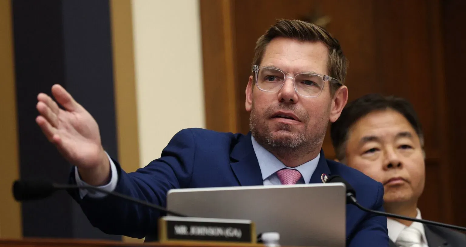 Swalwell Faces Ethics Questions Over Promotion Of AI Fundraising Company