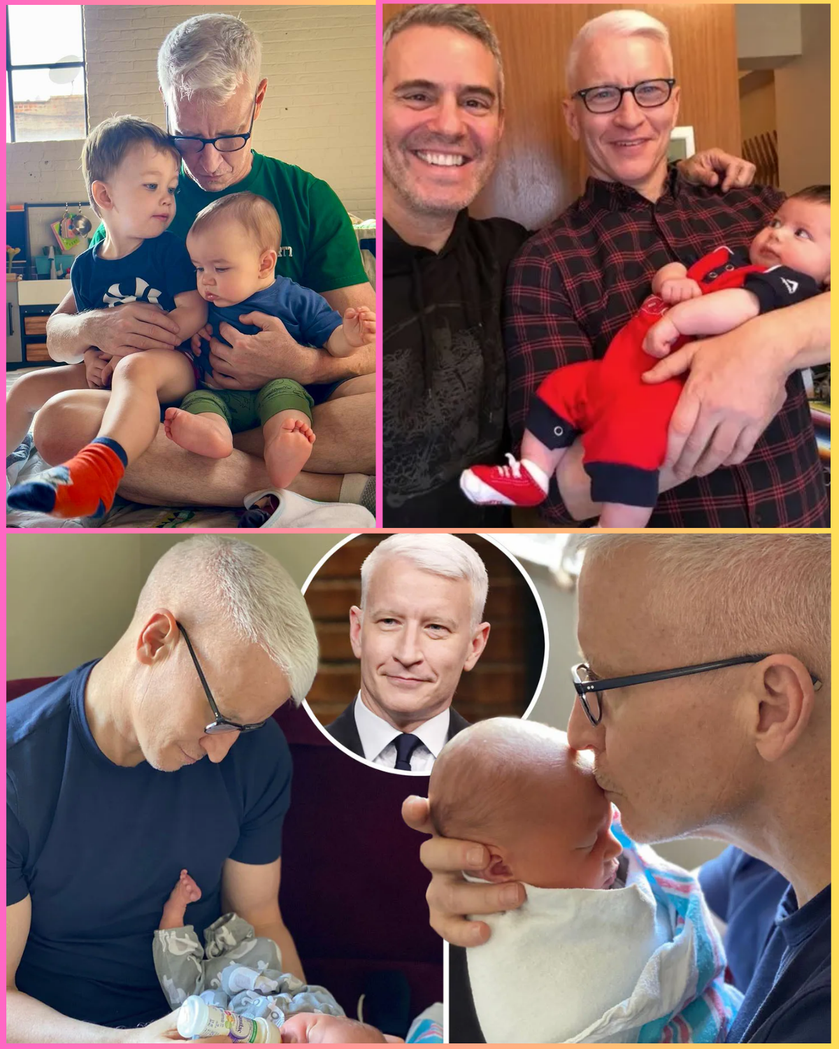 Anderson Cooper Welcomes Third Child, Reveals a Name Rooted in Family Legacy