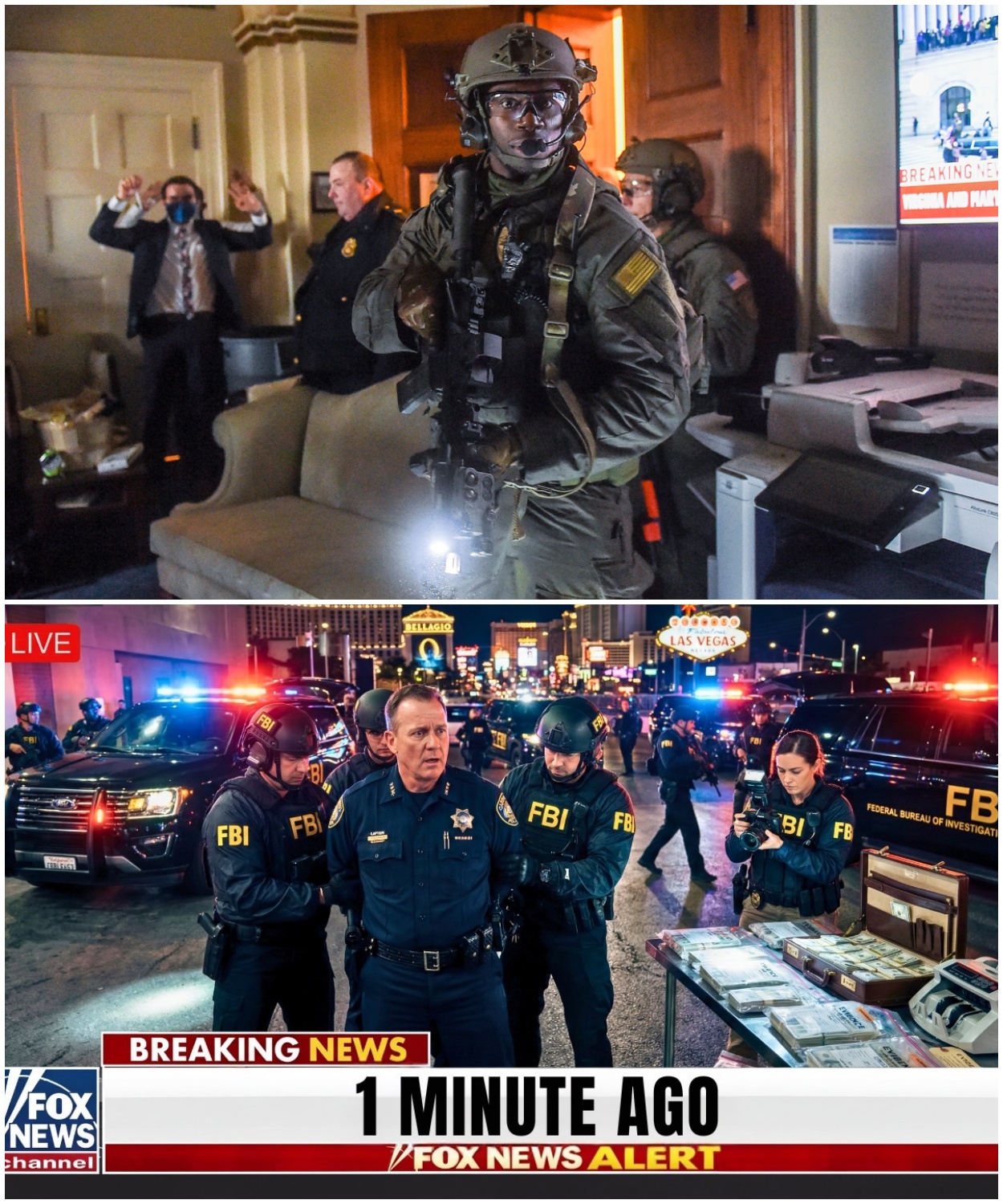 FBI Arrests Las Vegas Police Captain — $75M Sinaloa Payroll EXPOSED