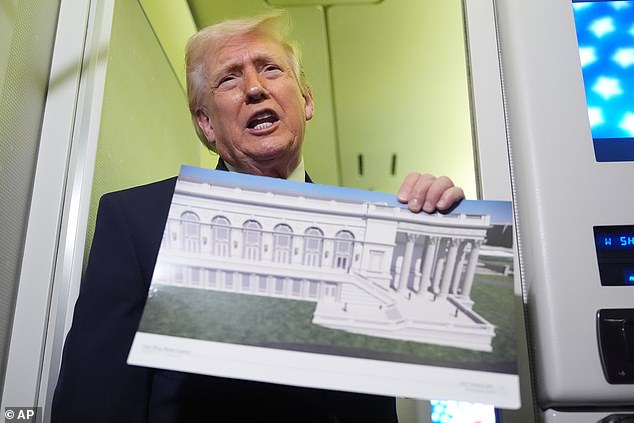 TRUMP ORDERED TO STOP CONSTRUCTION ON HIS GLITZY WHITE HOUSE BALLROOM