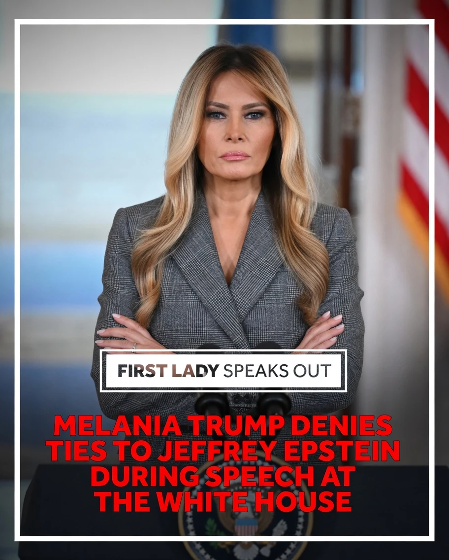 Melania Trump Breaks Silence at the White House: Denials, Documents, and a Controversy That Refuses to Fade