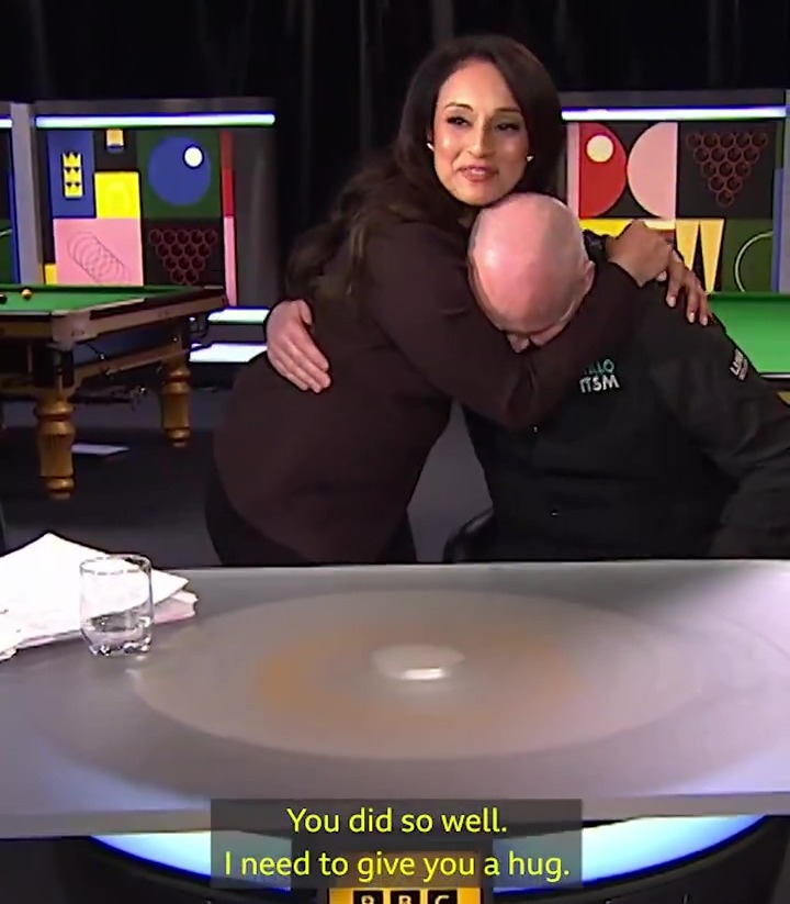 Unscripted Emotion: Seema Jaswal Reflects on the Heartbreaking Moment John Higgins Broke Down on Live TV