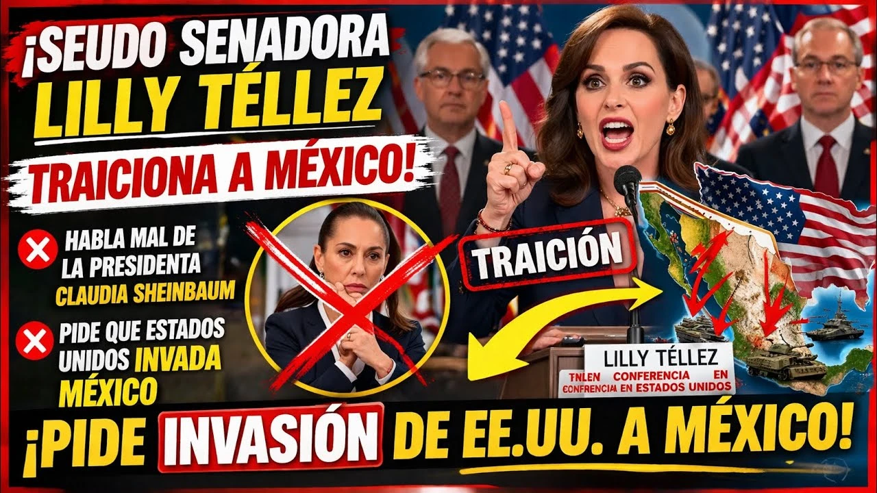 Escándalo político: supuesta senadora lanza acusaciones extremas contra el gobierno de México y pide intervención extranjera