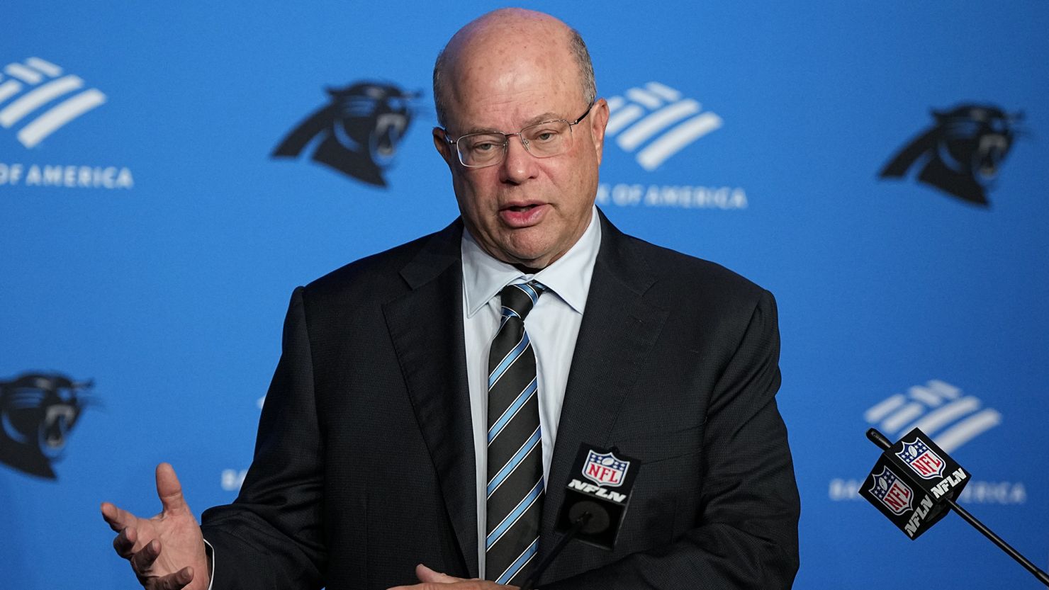 Owner David Tepper personally reached out to Mike McDaniel regarding the offensive coordinator position for the Panthers