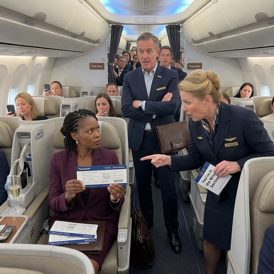 “People Like You Don’t Belong in Here,” the Billionaire Barked at the Black Woman in the VIP Lounge While Everyone Watched — and thought her silence meant defeat, until the lounge attendant straightened up, called her “Ms. Marshall,” and moments later the woman he tried to humiliate walked past his airline gate and toward a Gulfstream waiting only for her.