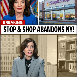 Governor Hochul ERUPTS in Fury as Stop & Shop Abandons New York: The Shocking Truth No One in Albany Wants to Admit