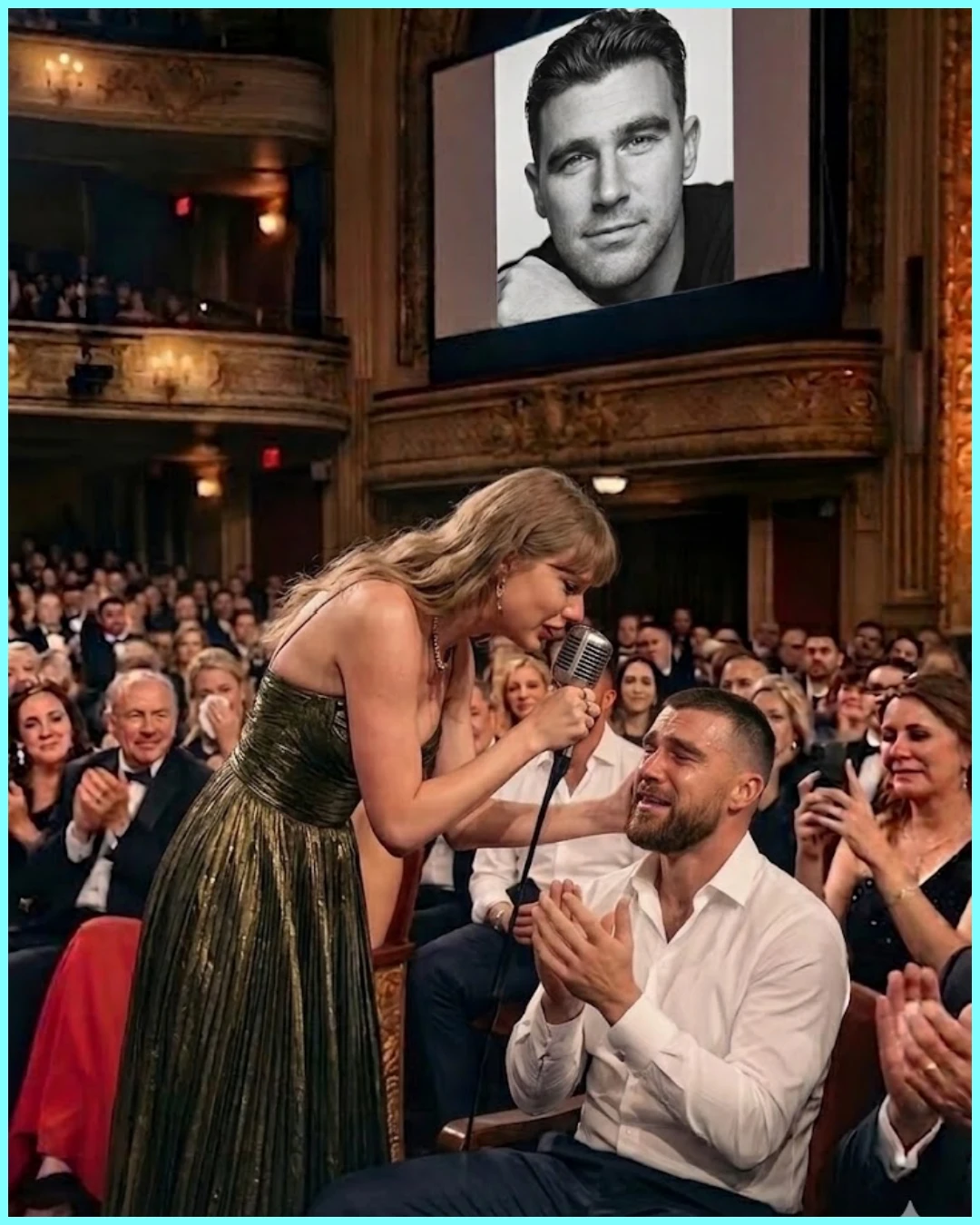 “HOW I WISH YOU WERE HERE” — TAYLOR SWIFT’S INTIMATE TRIBUTE TO TRAVIS KELCE LEAVES AUDIENCE IN TEARS 009