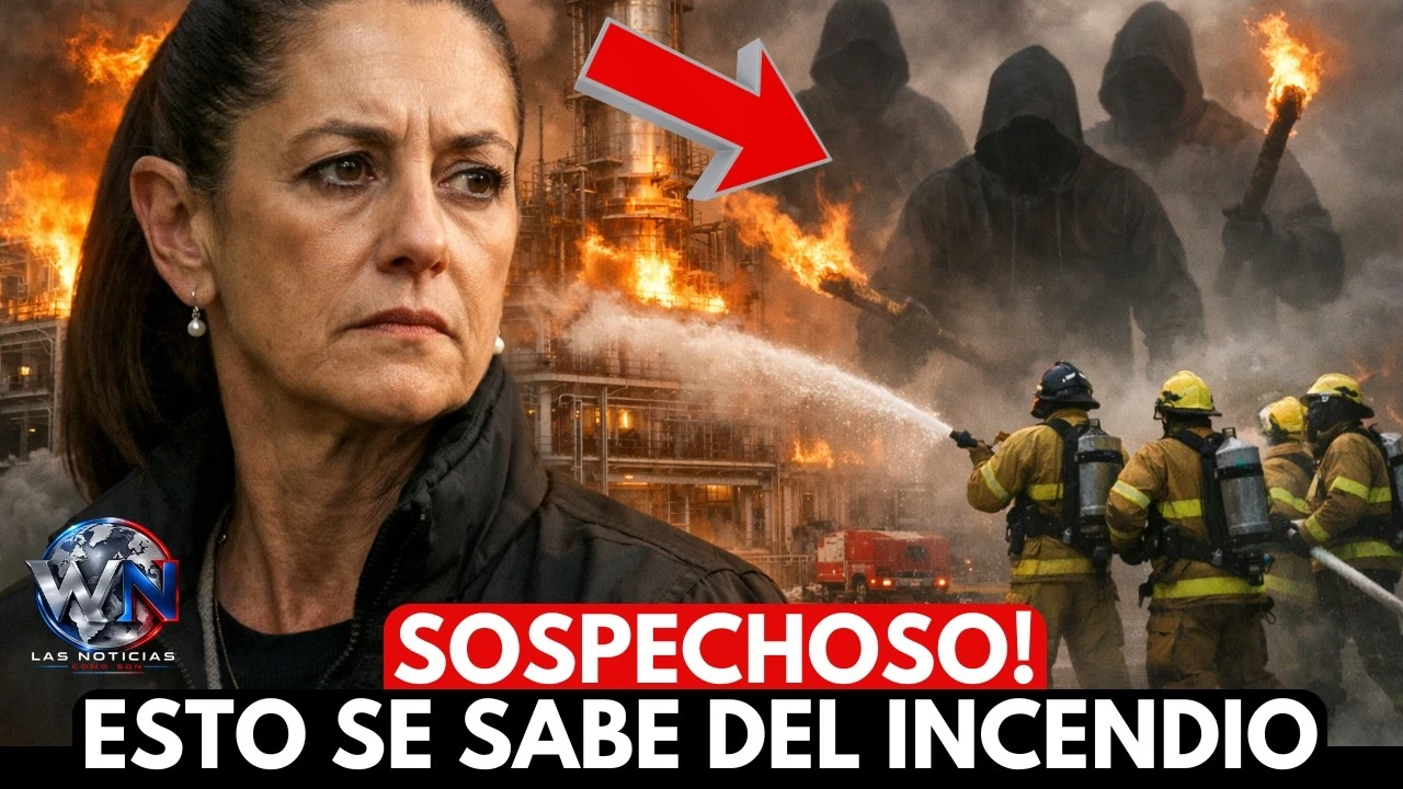 Incendio en la refinería Olmeca de Dos Bocas genera alarma y especulación en México