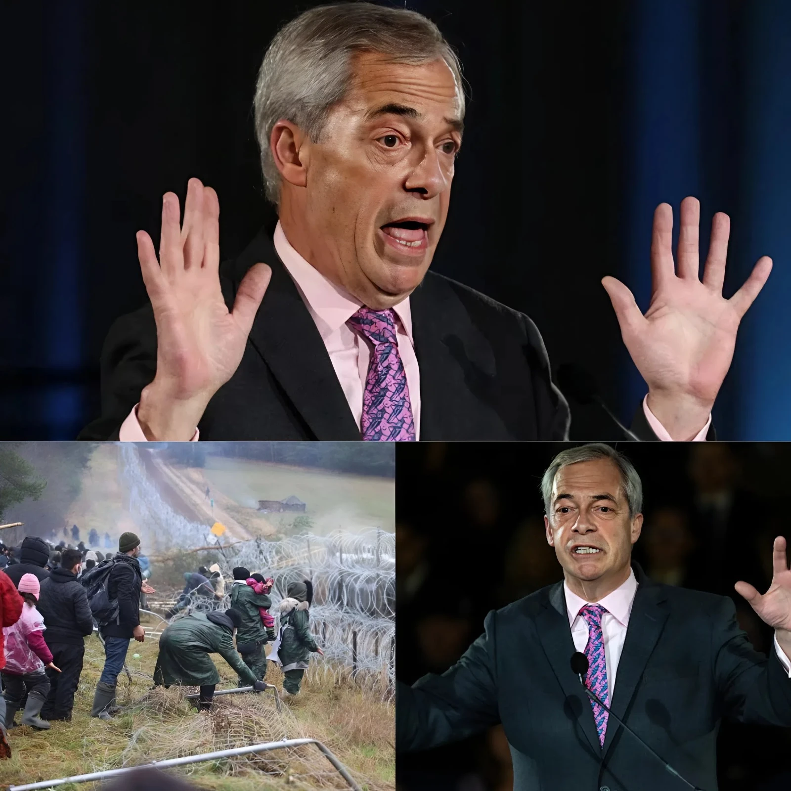 “LOCK THEM IN” — and just like that, Nigel Farage has sparked a fresh political firestorm. Tep