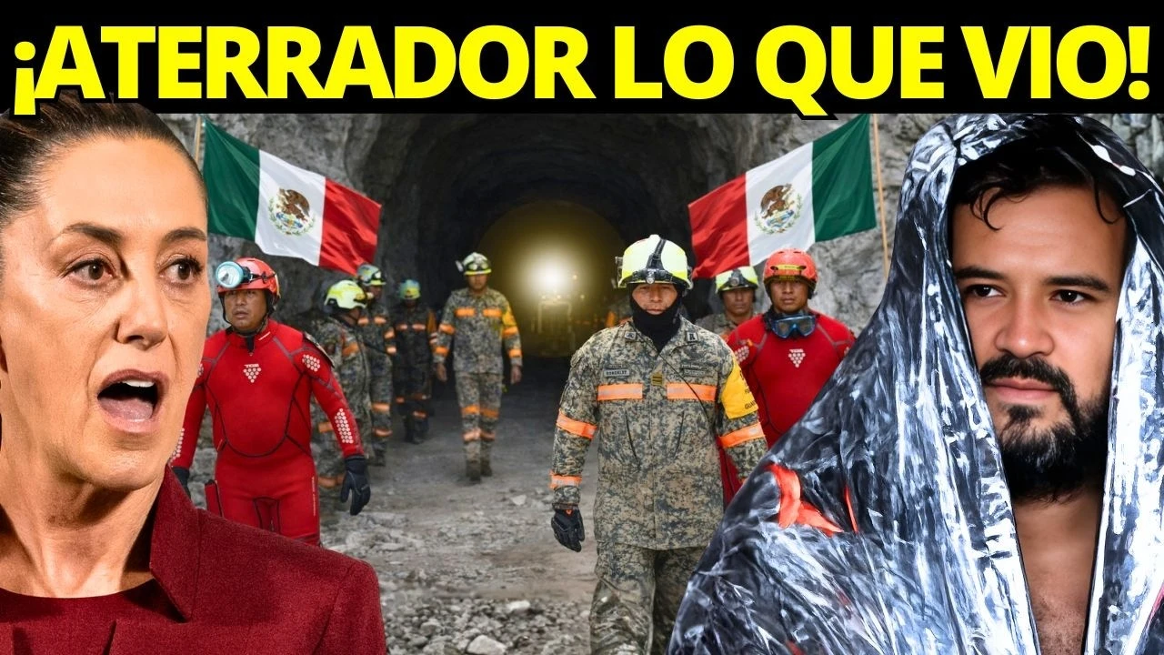  Milagro bajo tierra: minero sobrevive 14 días sepultado en Sinaloa