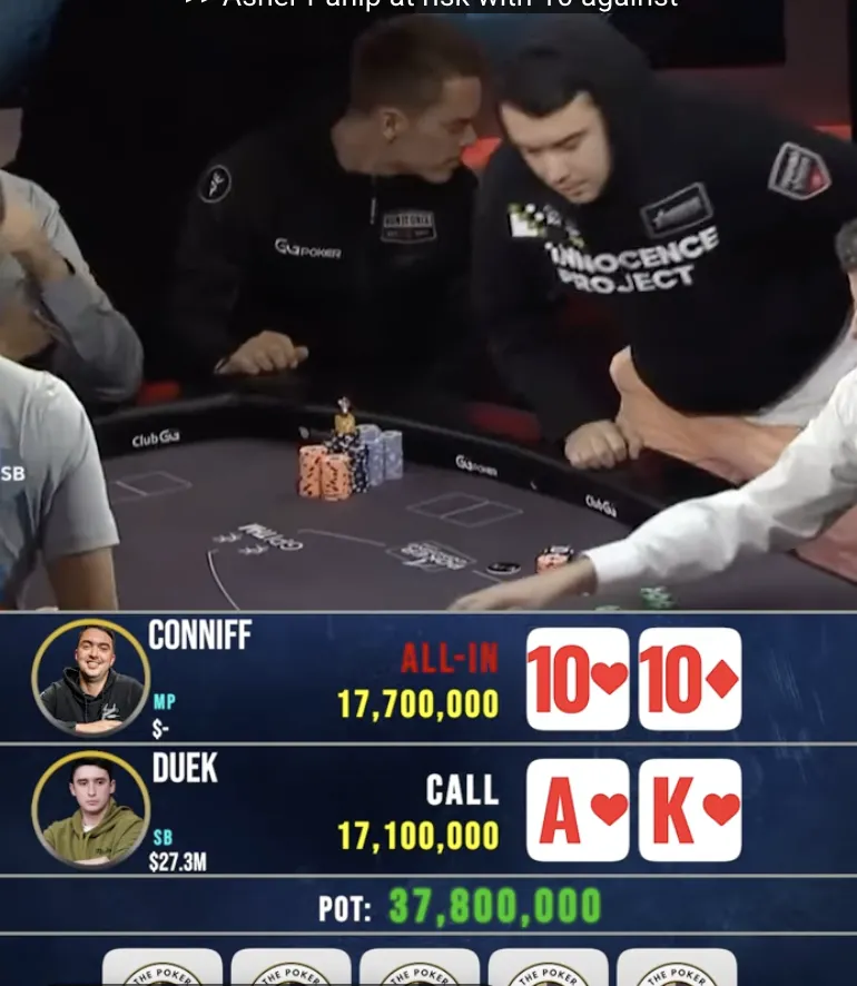 Poker Explosion: Flop Quads in the Biggest Flip of His Life