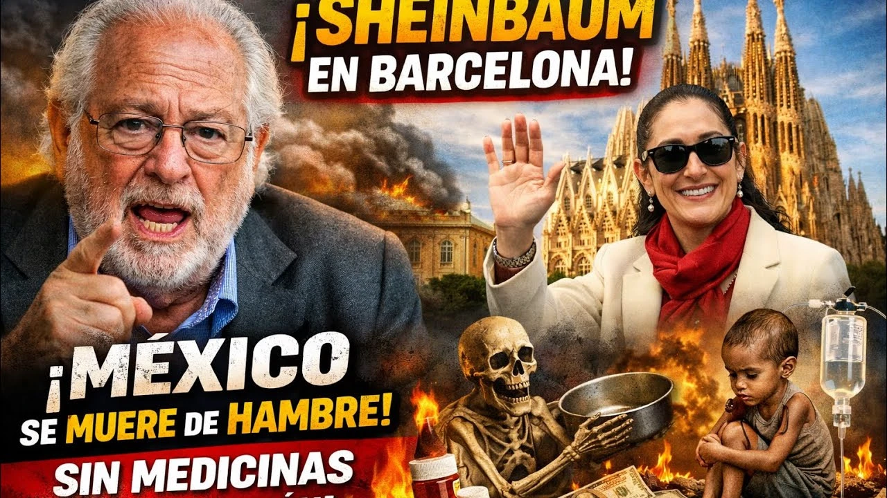  Polémica por viaje presidencial a Barcelona desata críticas en redes y medios digitales