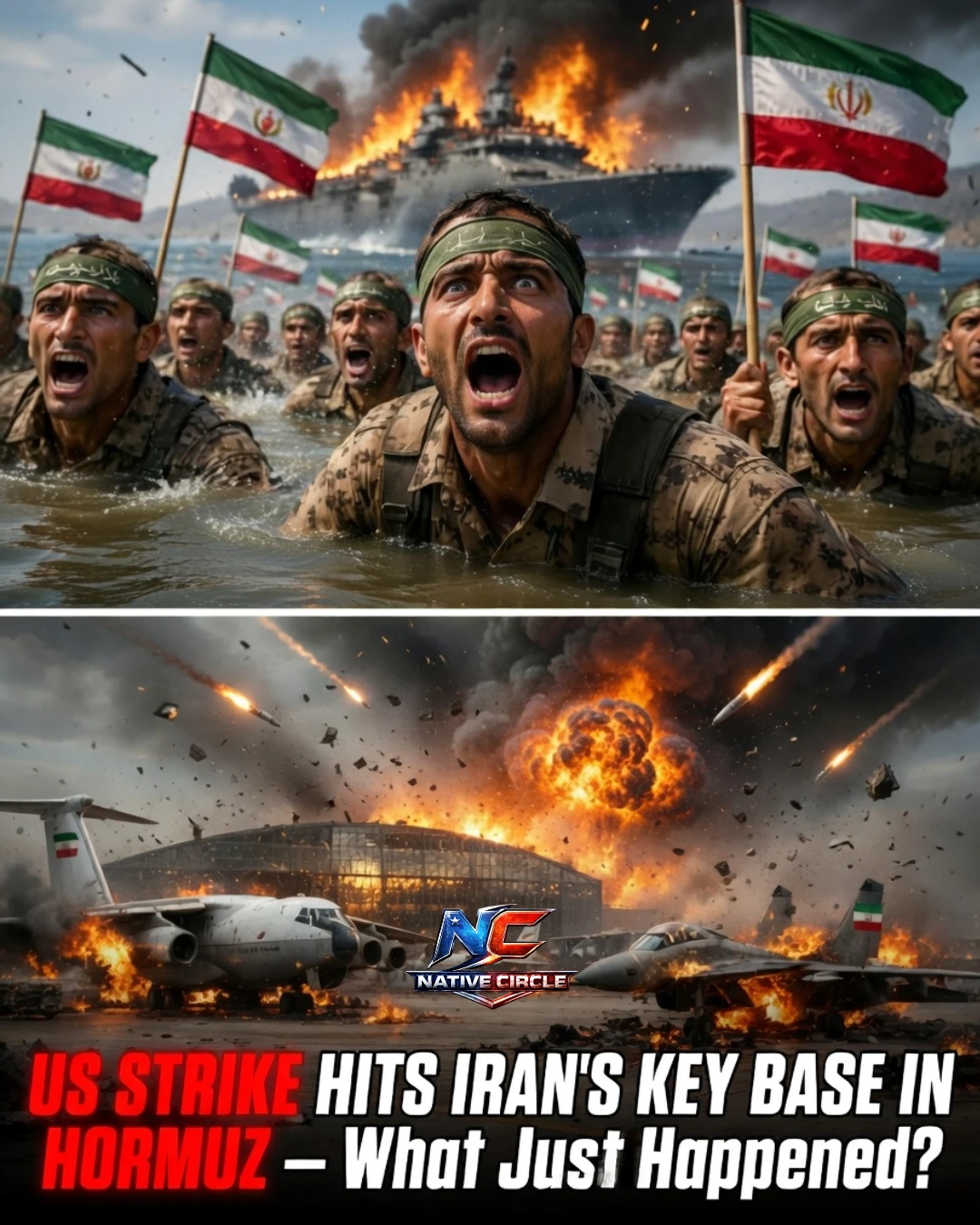 JUST HAPPENED! US strike destroys Iran’s main military base in the Strait of Hormuz – ARMA 3 – apt