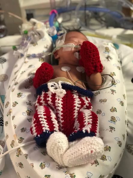 "NICU Nurse Tara Brings Halloween Magic to Babies: Crocheted Costumes and Holiday Cheer for Her Little Patients" 6028