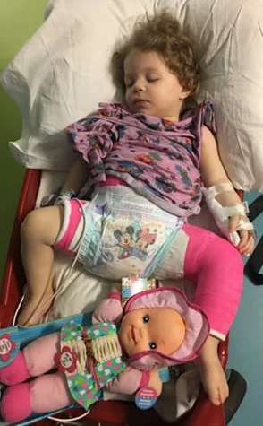 "Laina’s Bold Battle: Too Hip for Hip Dysplasia with a Spica Cast, Rhino Brace, and Dr. Schrader" 6035