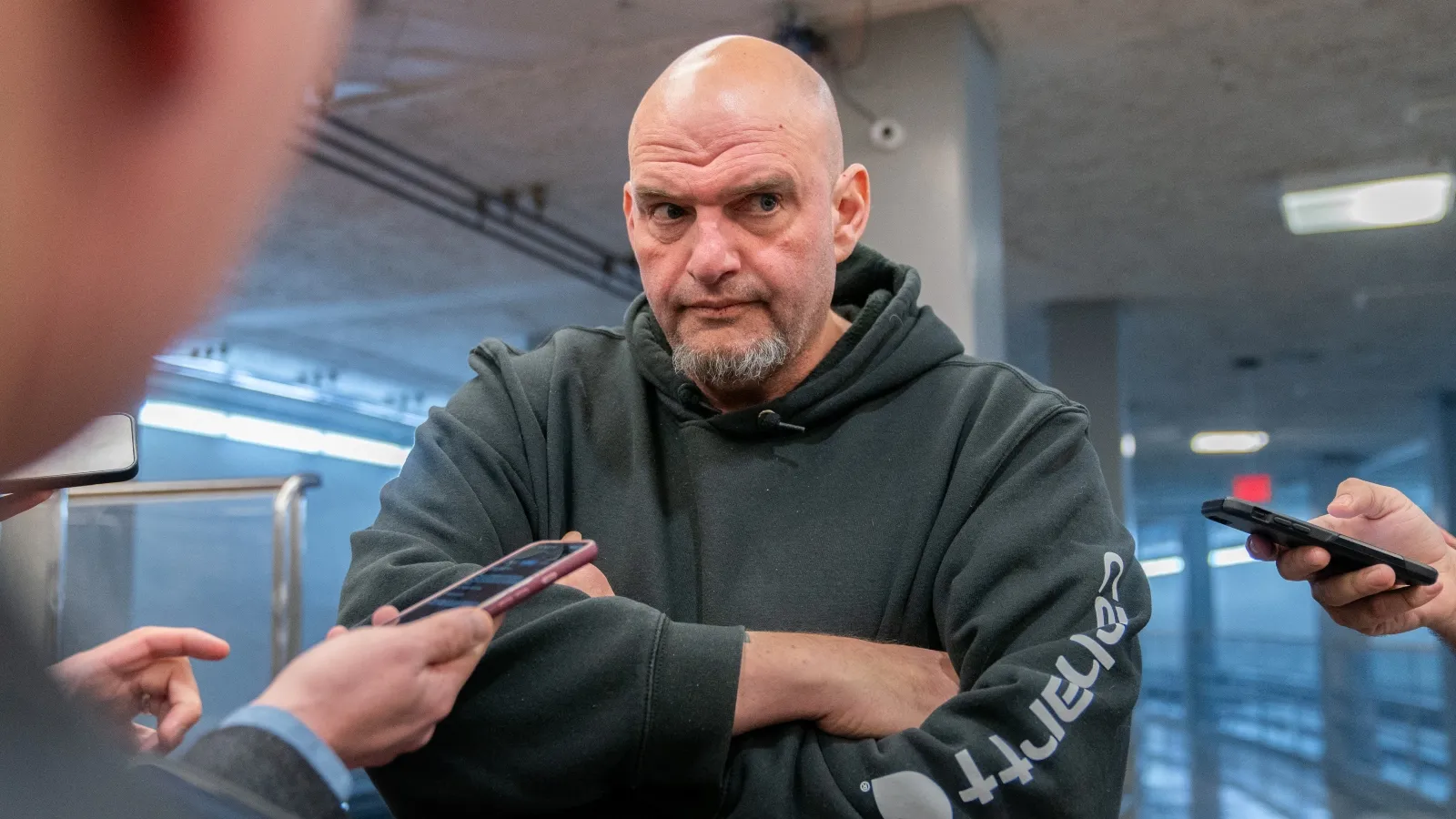 Fetterman Pushes Back On Dem Claims Of ‘Constitutional Crisis’ Under Trump