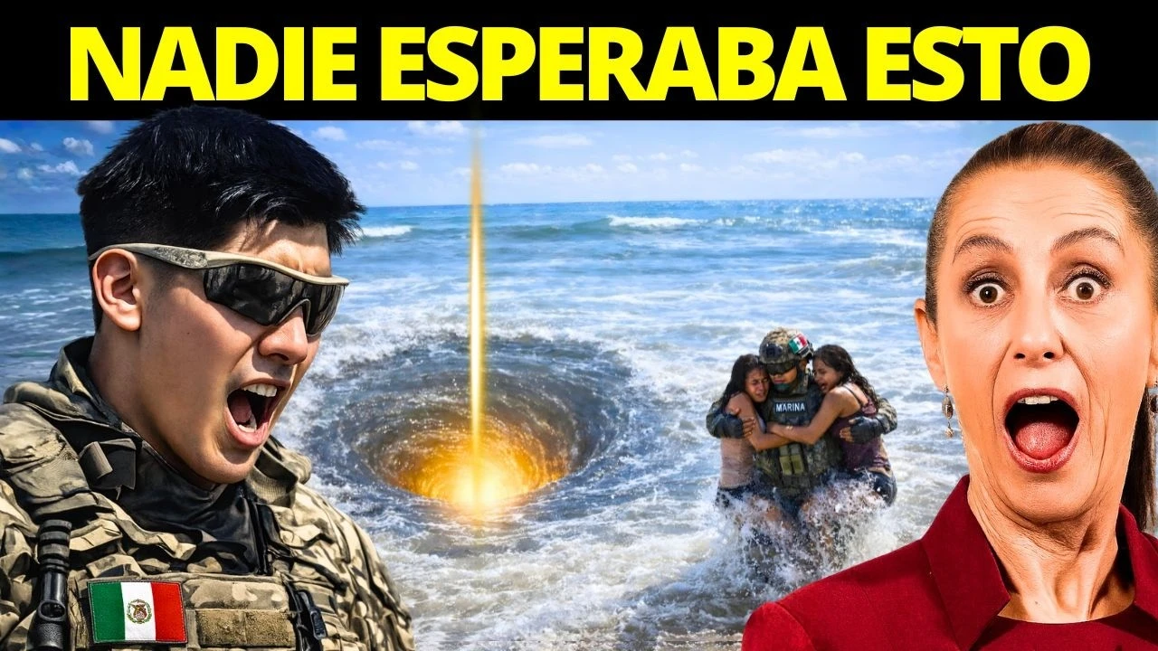 Héroe en el Mar de Cortés: marino mexicano salva a dos jóvenes de morir ahogadas en San Felipe