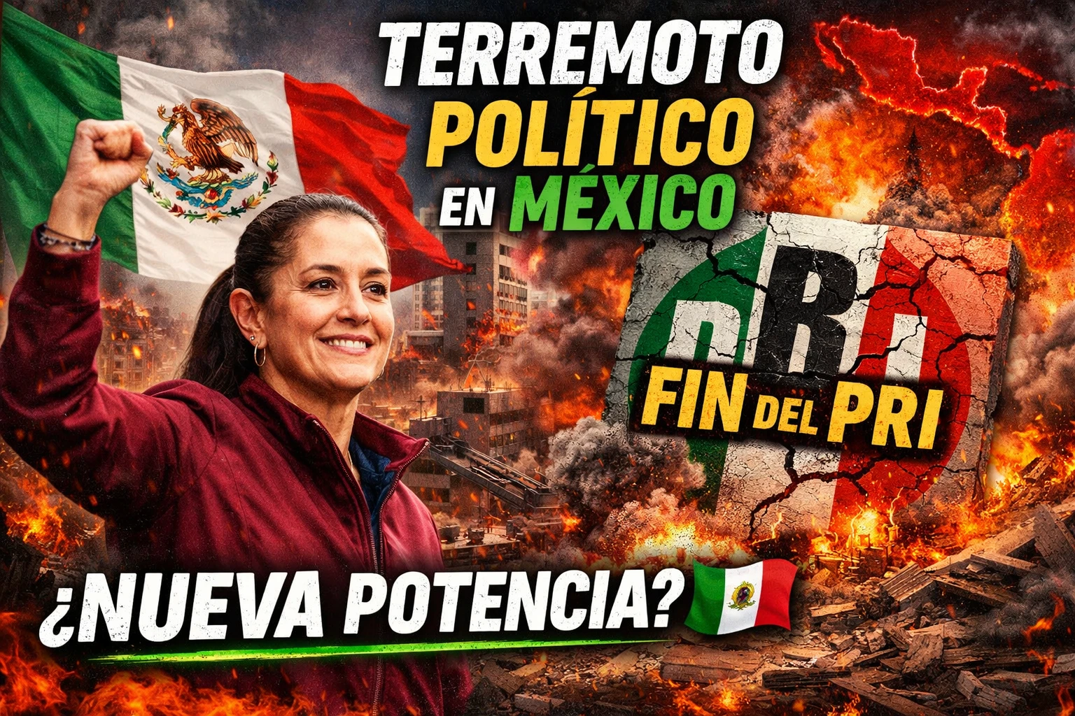 TERREMOTO POLÍTICO EN MÉXICO: EL FIN DE UNA ERA Y EL NACIMIENTO DE UN NUEVO ORDEN