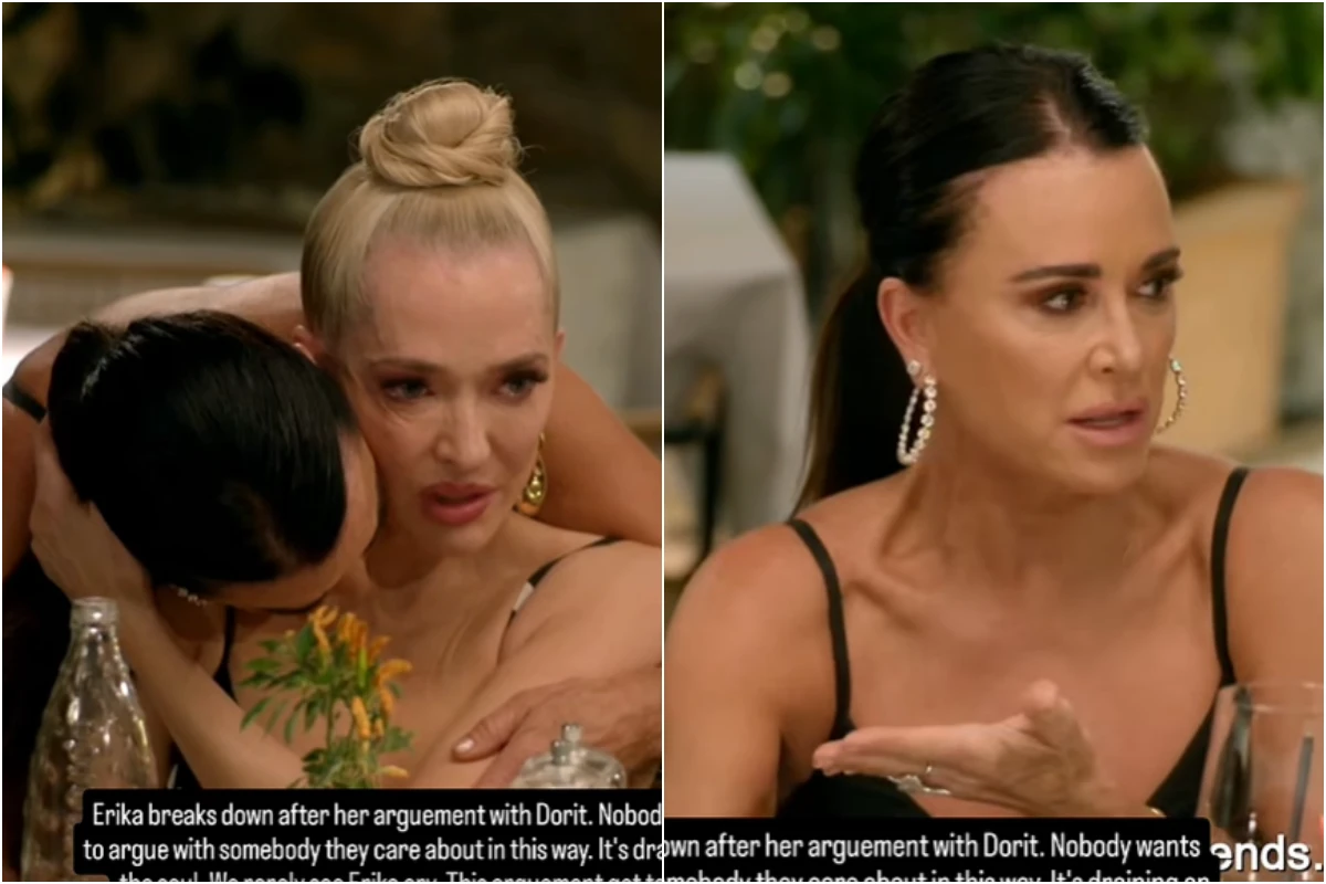 Erika Jayne of The Real Housewives of Beverly Hills gets emotional after her argument with Dorit Kemsley, admitting she felt drained. It’s never easy arguing with someone you care about, and Kyle Richards stepped in to comfort her