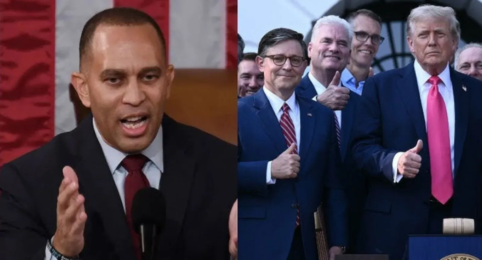 ARREST HIM! House Minority Leader Hakeem Jeffries Should Be In JAIL For Sick Stunt Against President Trump