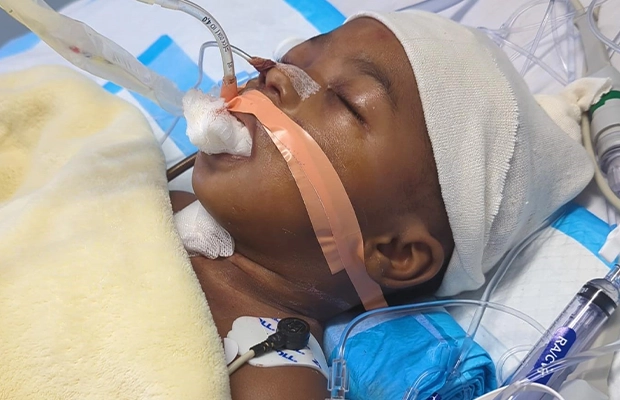 Joshua Phipps’ Life-Saving Journey How Cross-Border Collaboration Between Holtz Children’s and Bahamian Doctors Saved a Critically Ill Baby from Complex Heart Defects and Respiratory Collapse 5880