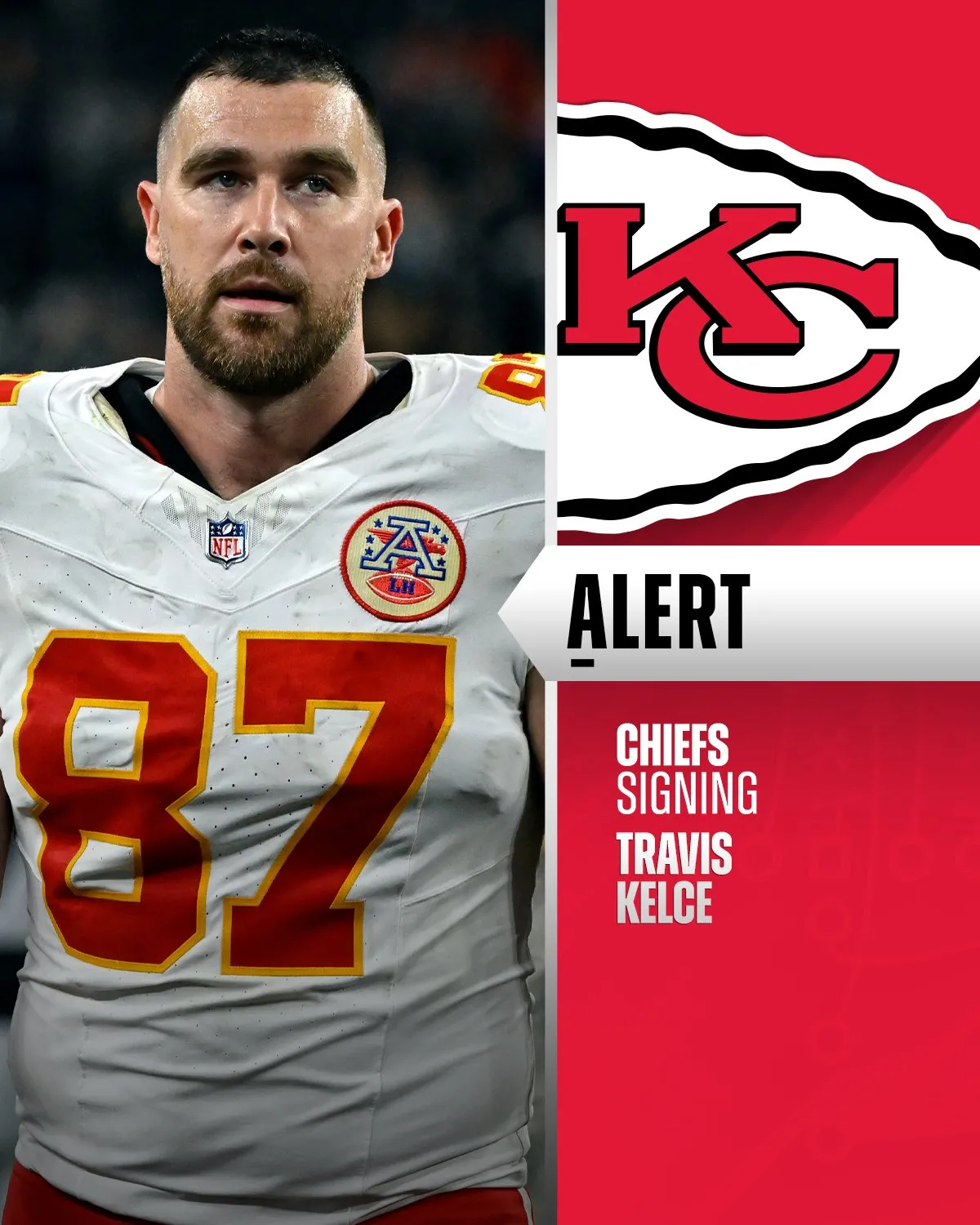BREAKING: Kansas City Chiefs Sign Travis Kelce to Three-Year, $54.7M Extension