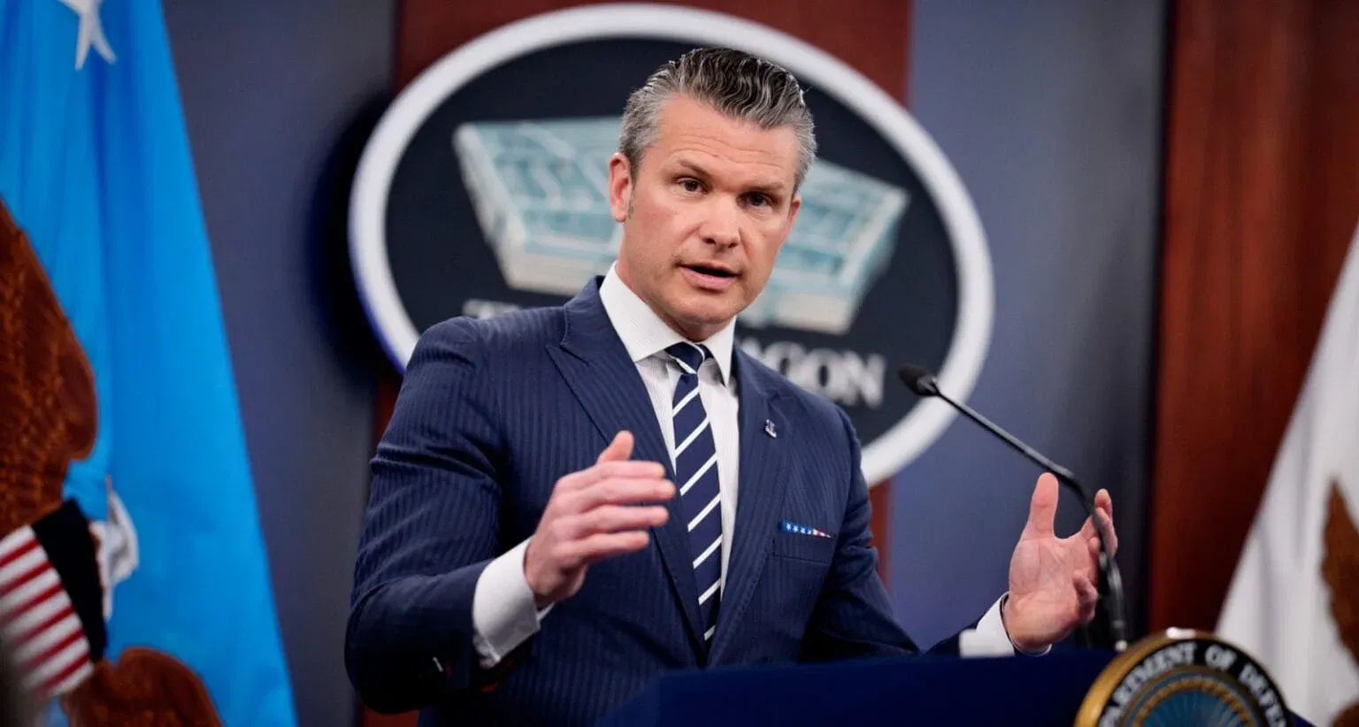 War Secretary Hegseth Warns Iran Has Missiles That Can Strike London