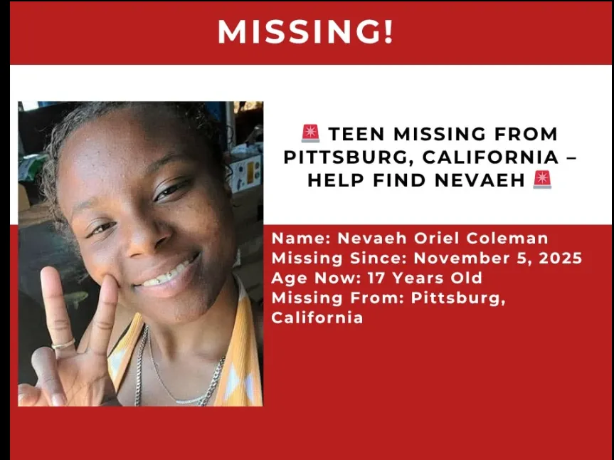  MISSING TEEN – HELP LOCATE NEVAEH ORIEL COLEMAN 