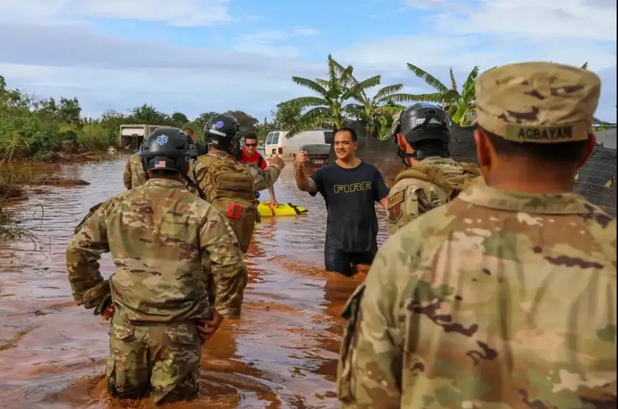 Heroes Amid the Rising Waters: A Tribute to the Hawaii National Guard