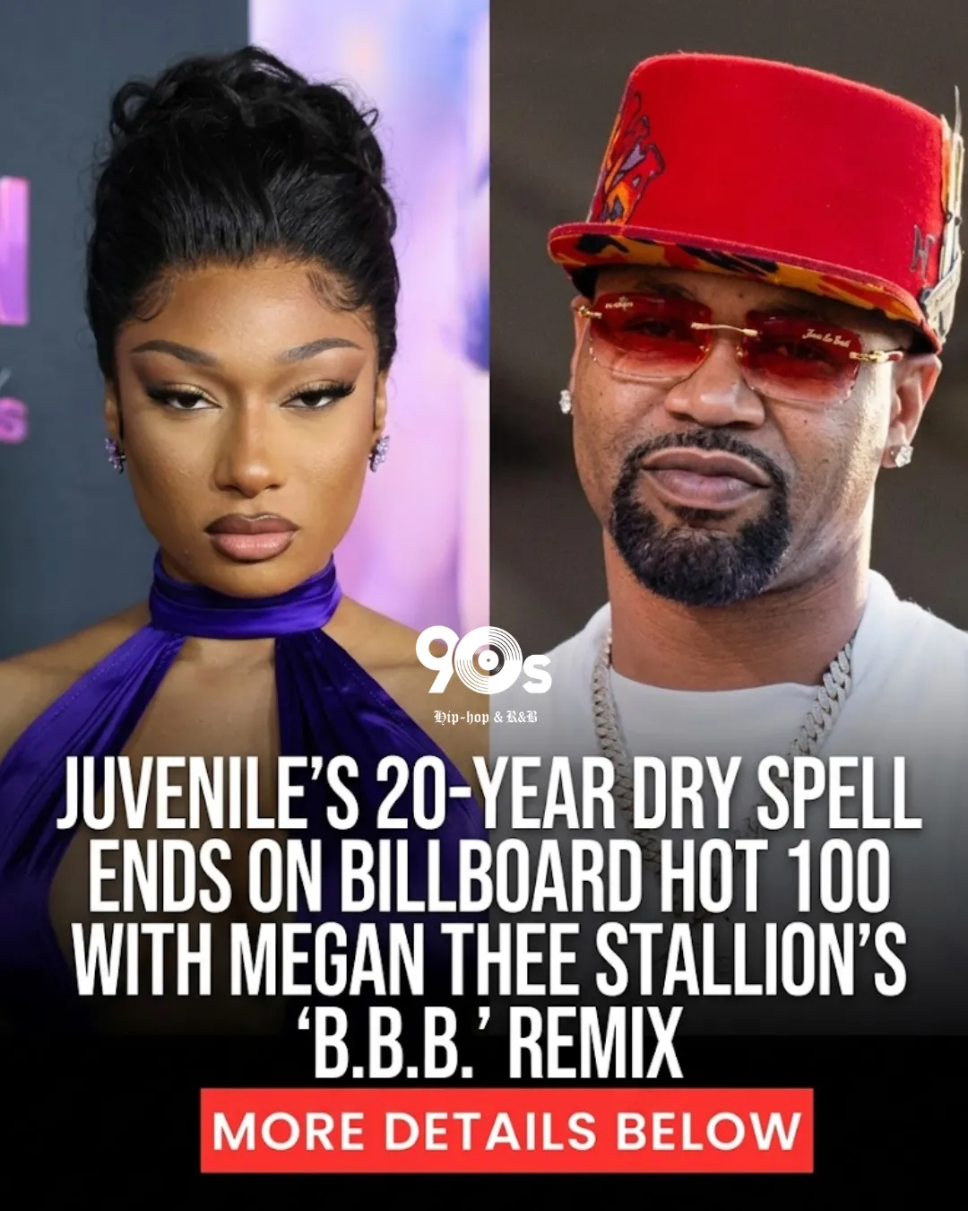 20 Years Later: Juvenile Returns to the Billboard Hot 100 Thanks to a New Remix With Megan Thee Stallion