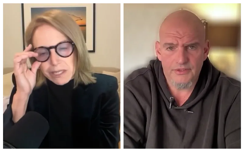 Fetterman Plays Role Of ‘Only Sane Democrat Left’ Again After His Party Melts Down Over DHS Secretary Mullen