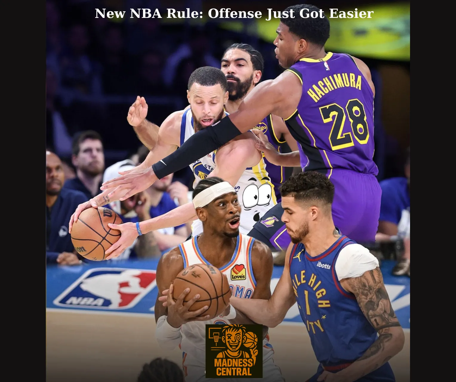 NBA Introduces New Rule — Offensive Players to Gain Even More Advantage