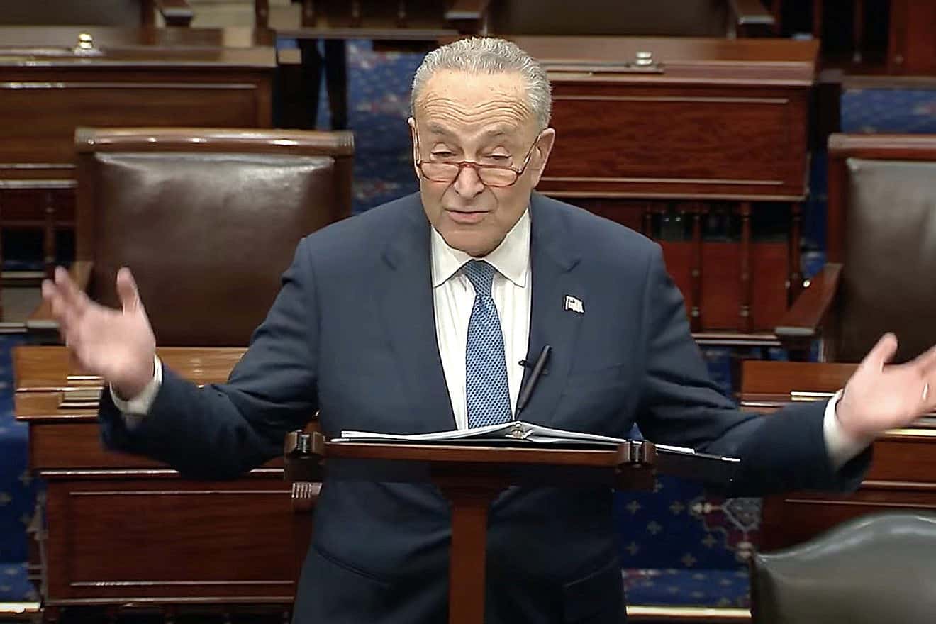 “SCHUMER WARNS: IF THE SAVE ACT PASSES, IT WILL BE NEARLY IMPOSSIBLE FOR YOUR DEAD AUNT TO VOTE IN THE MIDTERMS.”