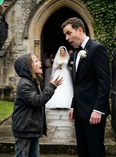 “Don’t marry her!” screamed a homeless girl at the church door