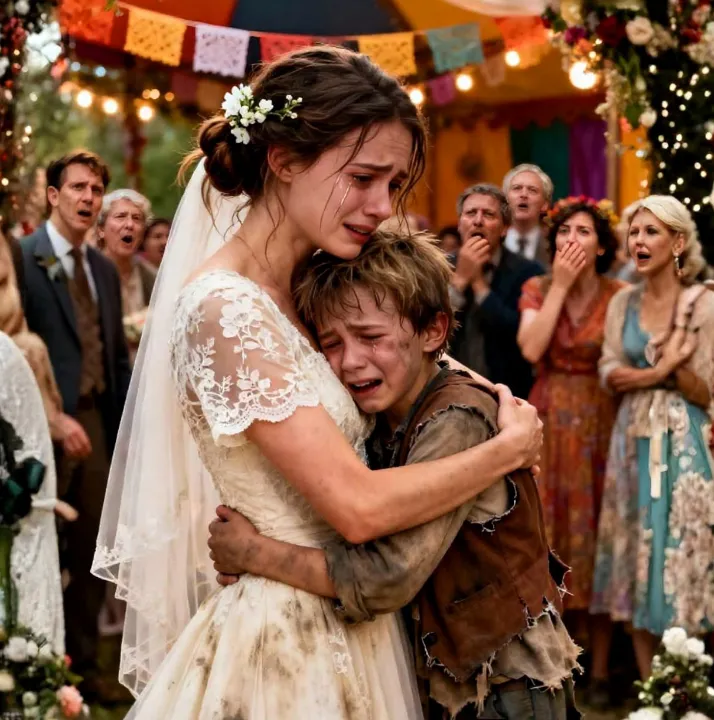He came to a luxury wedding just to ask for leftover food