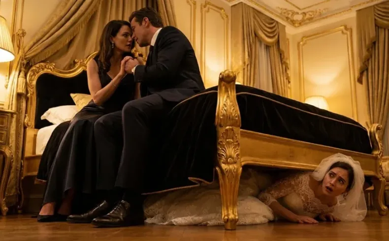 The Wedding Night That Turned into My Worst Nightmare: What I Discovered Under the Bed Destroyed My Life in Seconds