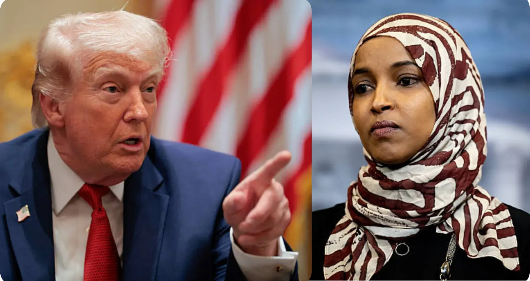Ilhan Omar Makes Threat - Trump Then Makes EPIC Announcement