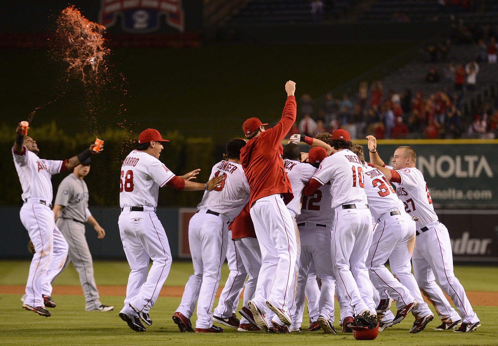 Queen City Crush: Angels Overpower Reds 10–2 in Series Opener at Great American Ball Park .v1