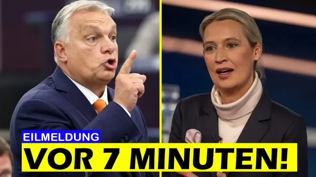 Viktor Orbán receives Alice Weidel in Budapest – and suddenly the power structure in Brussels is shaken_hannah