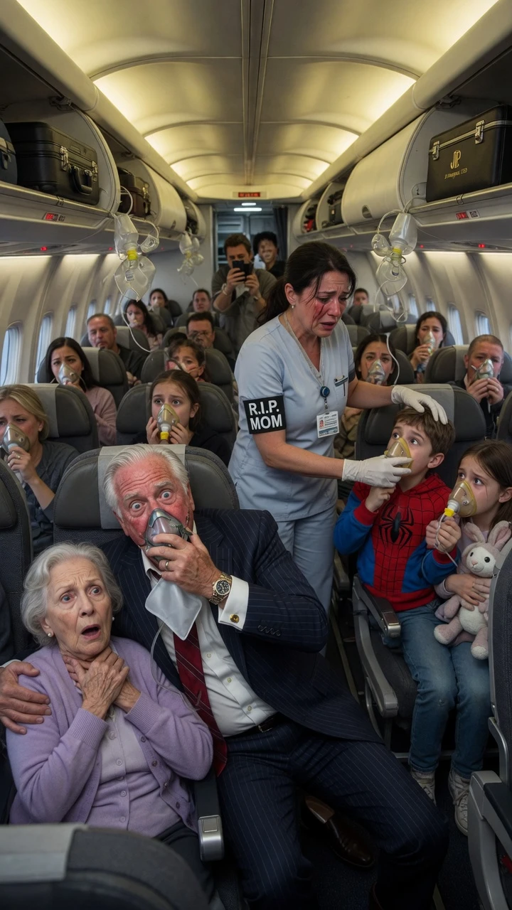 The Billionaire Who Bought the Whole First Class to Be Alone - But a Deadly Pressure Drop and a Nurse’s Brave Sacrifice Changed Everything