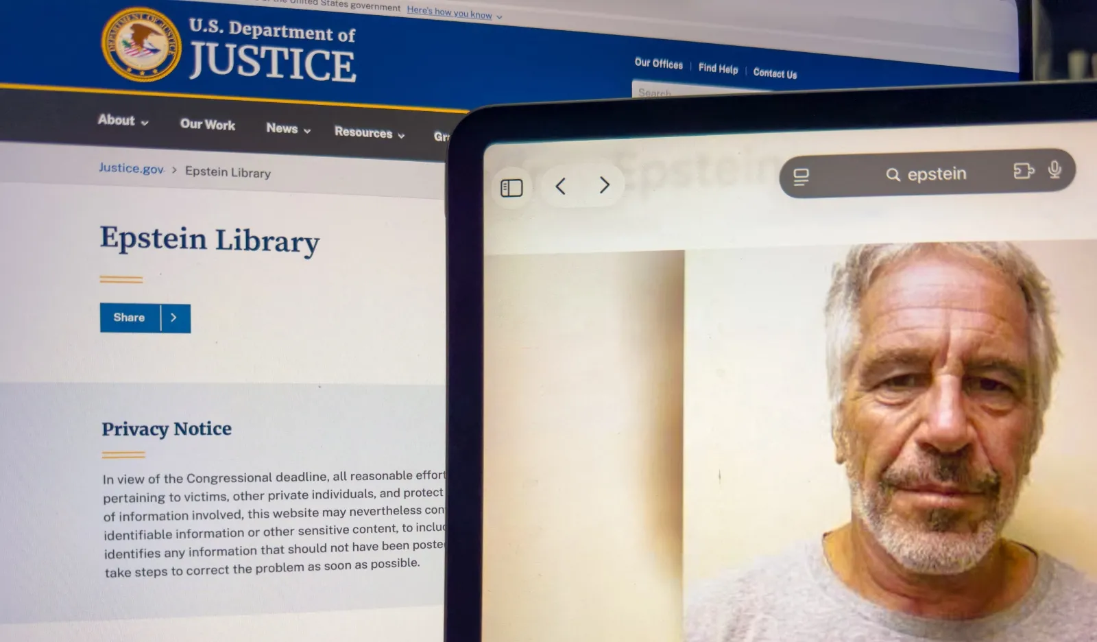 DOJ Releases Previously Withheld Epstein Files Containing Uncorroborated Allegations Against Trump