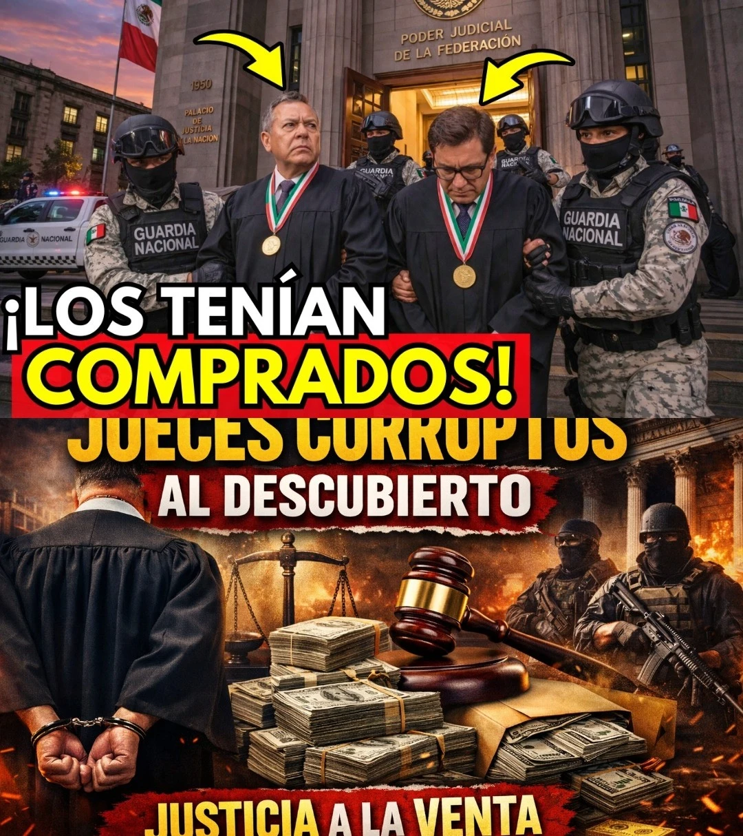️‍♂️ México al descubierto: la red millonaria que vendía sentencias, liberaba capos y convertía la justicia en un negocio del crimen organizado