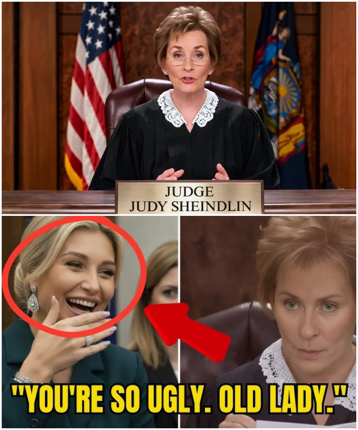 Governor’s Wife Laughs at Judge in Court — Gets ARRESTED In 45 Seconds