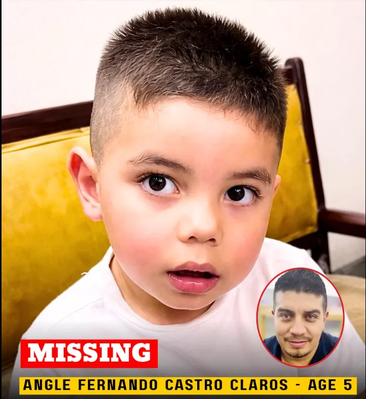 MISSING CHILD ALERT: HELP LOCATE ANGEL FERNANDO CASTRO CLAROS