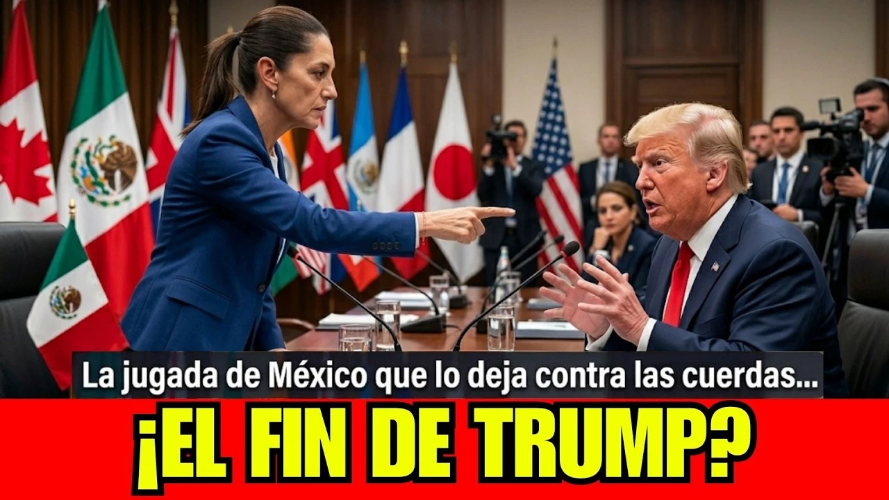 CRISIS GLOBAL SIN PRECEDENTES: MÉXICO TRAZA UNA LÍNEA ROJA FRENTE A DONALD TRUMP Y DESATA UNA TORMENTA DIPLOMÁTICA MUNDIAL